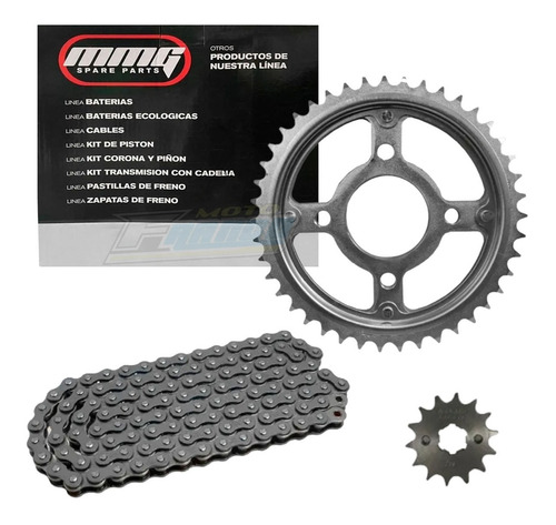 Kit De Transmision Mmg Honda Cg Titan 150 43/16 Motos Franco