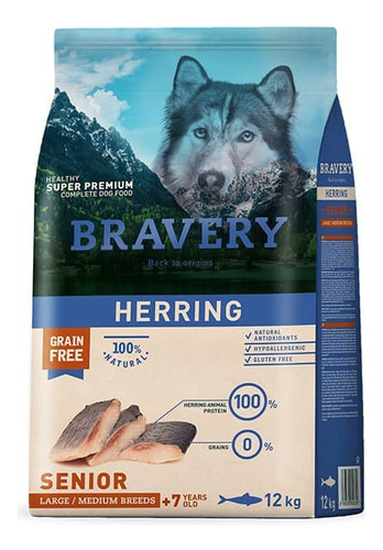 Bravery Herring Senior Small 2kg