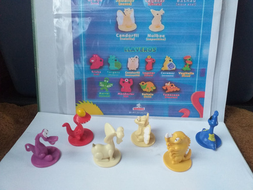 Colección Completa - Olocons De Bimbo + Llaveros Olocons (Usado)