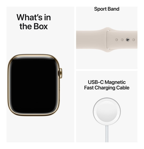 Reloj Inteligente Apple Watch Series 8 Gp+ Cellular 41 Mm Do