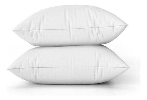 2 Almohadas Efecto Pluma Línea Hotelera Viggo 70x45 Cm