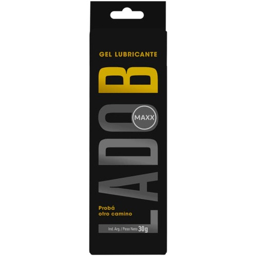 Gel Lubricante Intimo Anal Lado B Maxx 30 G Aloe Y Jojoba