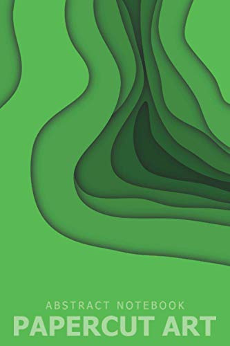 Campos Verdes - Cuaderno Abstracto - Papercraft Papercut Art