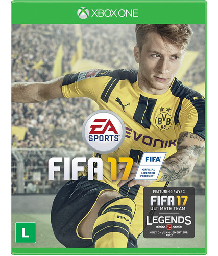 Jogo Fifa 17 - Xbox One Mídia Física Lacrado