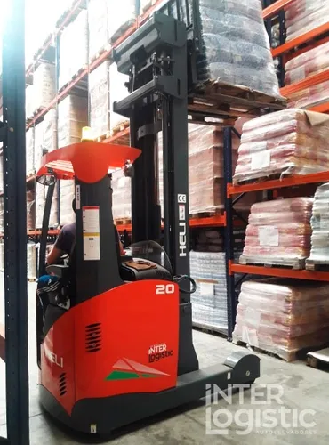 Apilador Elevador Eléctrico Retractil Heli 2000 Kg Nuevo 0km