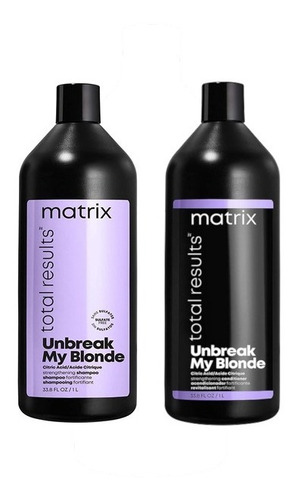 Matrix Total Results Kit Shampoo + Aco Unbreak My Blonde 1l