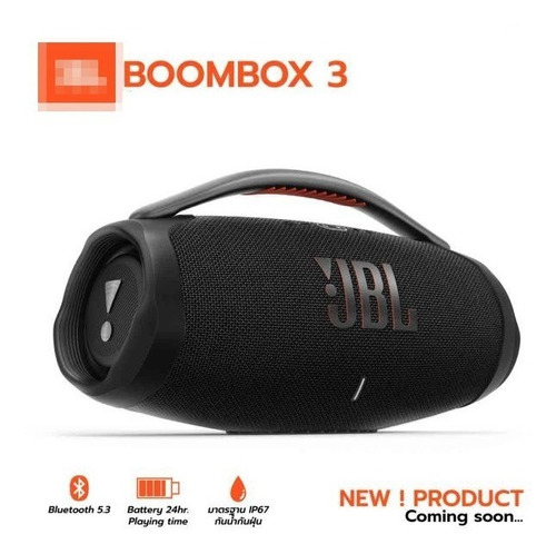 Caixa De Som Jbl Boombox 3 Nova Lançamento