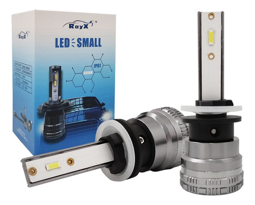 Kit Mini Ultra Led Small Rayx 8400 Lumens 45w 6000k H27