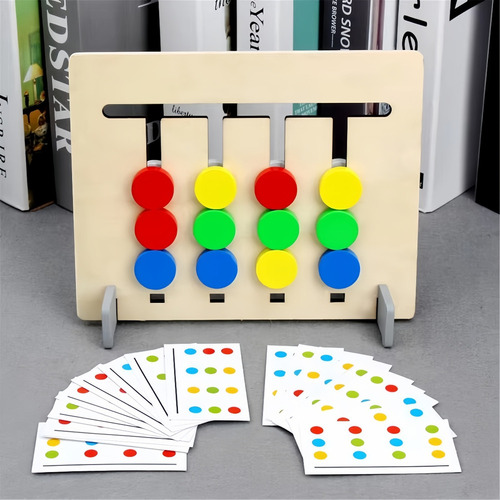 Juguetes Montessori A Juego De Colores Para Niños