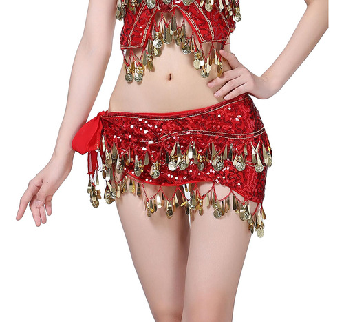 Bufandas De Cadera Para Danza Del Vientre Cinturón De