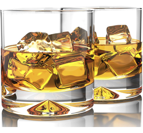 Mofado Vasos De Whisky De Cristal Antiguos  Clasicos  De 12