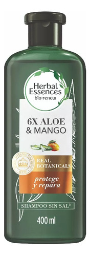 Shampoo Herbal Essences Bio Aloe & Mango 400 Ml