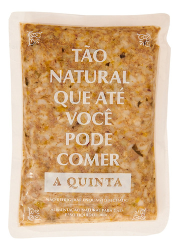 Ração Alimento Natural A Quinta 300g  Light  Para Cães 