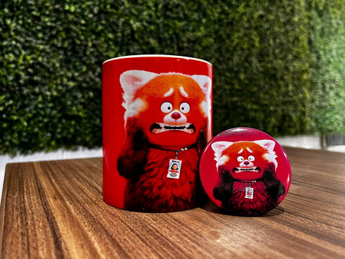 Taza Red Panda Rojo