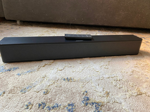 Barra De Sonido Bose Soundbar Color Negro