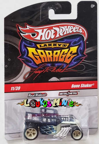 Hot Wheels Bone Shaker Larry´s Garage 11/39 Lacrado 1:64