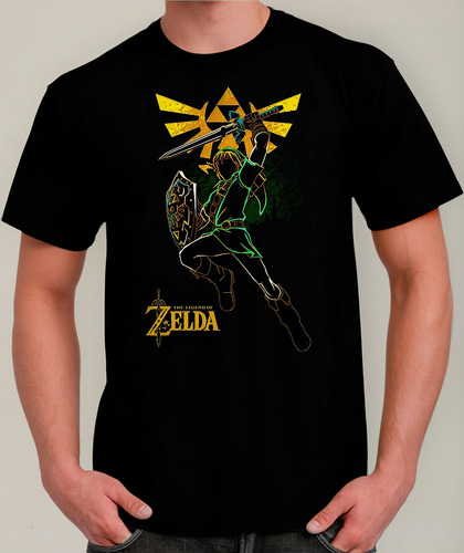 Polera The Legend Of Zelda - Ver 02 - Vale Gamess