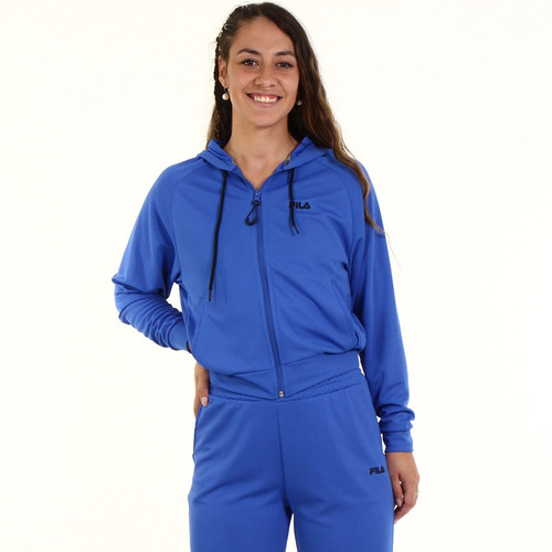 Campera De Mujer Fila Flow Essential Azul Royal