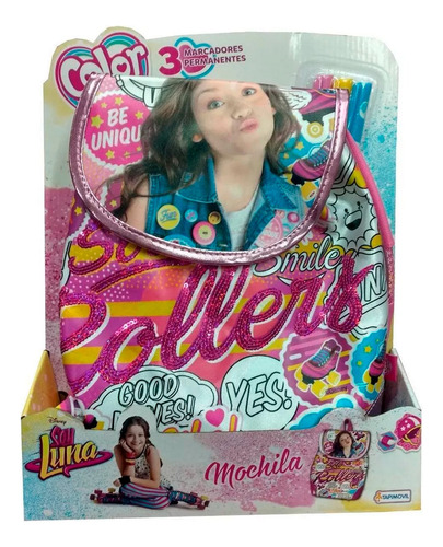 Mochila Soy Luna Para Pintar Disney Crea Tu Estilo En Smile