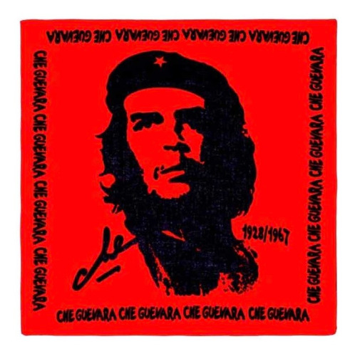 Pañuelo Bandana Pañoleta Roja Che Guevara Revolución