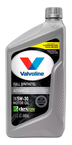 Aceite 5w30 Sintetico Valvoline 