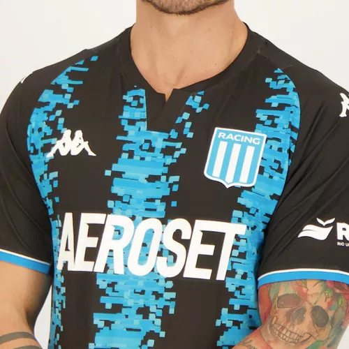 Camisa Kappa Racing Club Home 2022 Jogador - FutFanatics