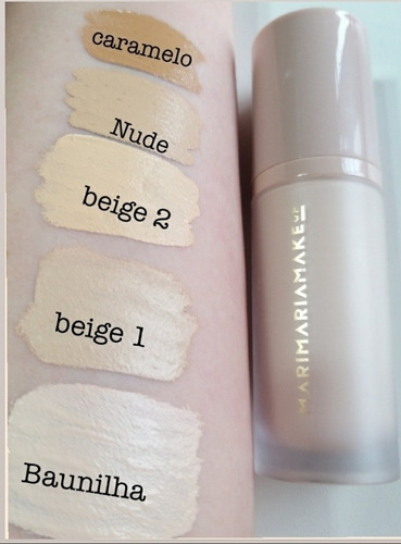 Imagem 2 de 3 de Velvet Skin Baunilha Mari Maria - Base E Corretivo Matte