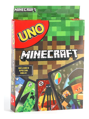 Uno Micraft - Juego De Mesa Minecraft En Español