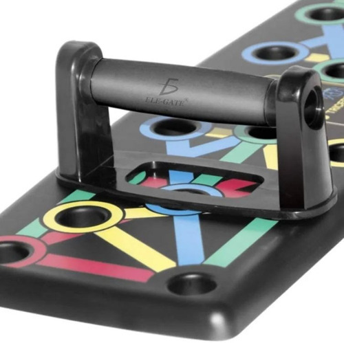 Tabla Push Up Lagartijas Crossfit Gym Ejercicio Color Negro Negro