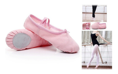 Zapatos De Yoga Para Niños, Zapatillas De Ballet Para Adulto