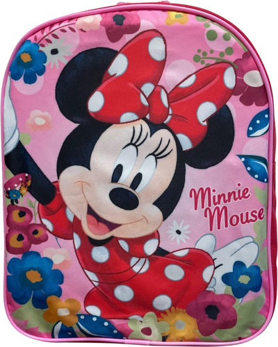 Ruz Minnie Mouse Mini Mochila Niña 12 Pulgadas (rojo-rosa)
