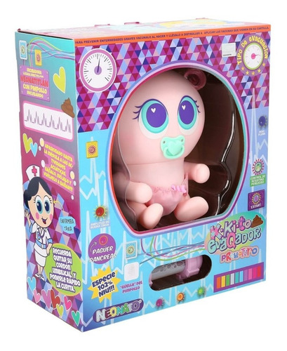 Imagen 3 de 4 de Muñeco Bebe K-kito Kktalina Rosa