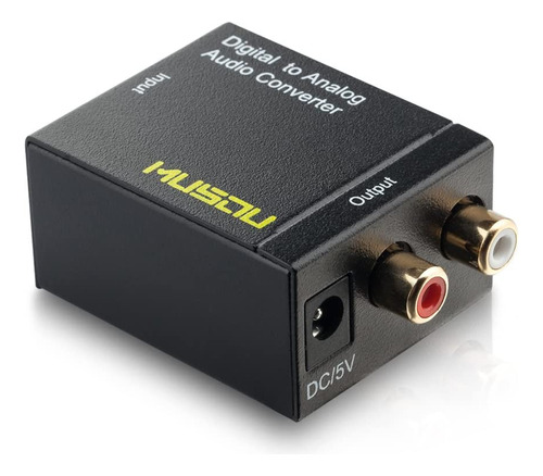 Musou Digital Optical Coax To Analog Rca Audio Converter Ada
