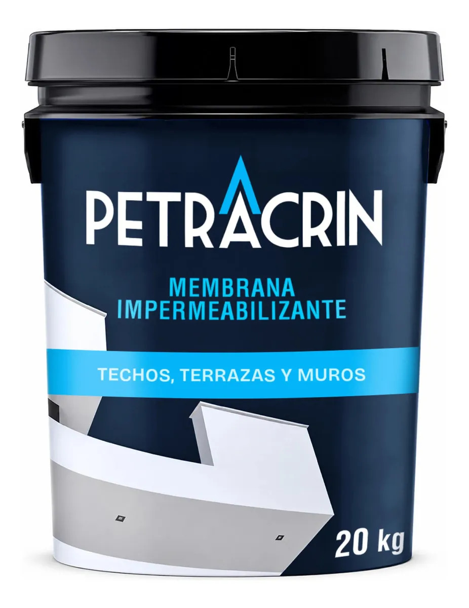 Membrana Líquida Impermeabilizante Petracrin 20Kg Gris Transitable