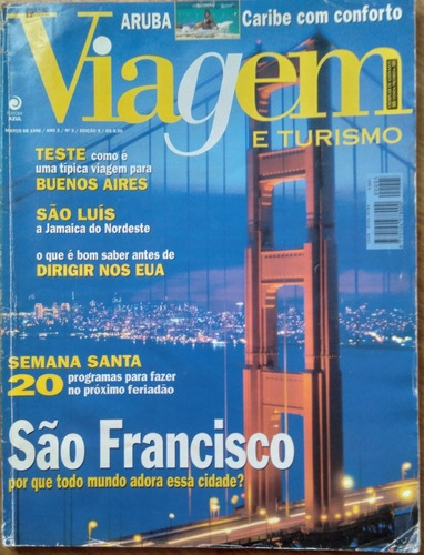 Revista Viagem E Turismo 5. São Francisco São Luiz Jamaica.