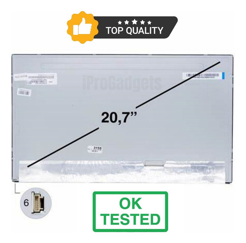 Pantalla Lcd For Pc Hp All-in-one 21-b0015la 20,7 Pulgadas