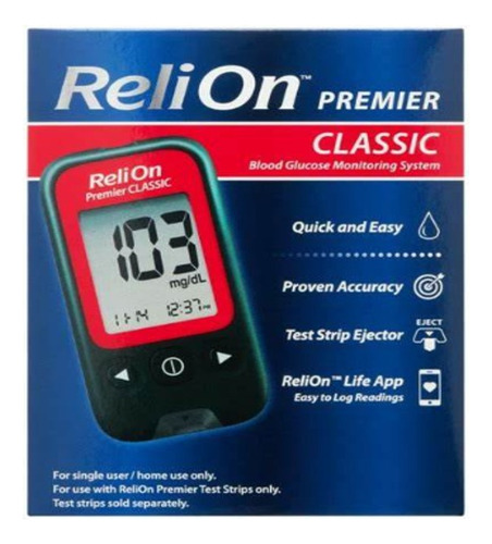 Glucometro Premier Clasico Relion