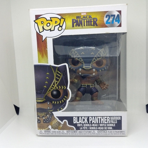 Figura Colección Funko Pop Marvel Black Panther
