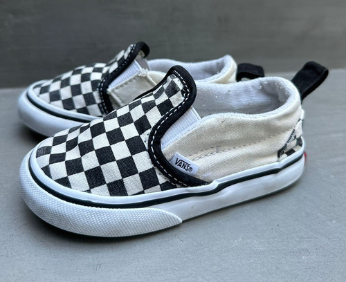 Zapatillas Vans Panchas Sin Cordones Cuadrille Niños