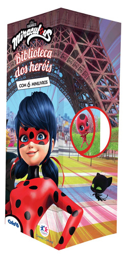 Ladybug - Biblioteca dos heróis, de Cultural, Ciranda. Ciranda Cultural Editora E Distribuidora Ltda., capa mole em português, 2019