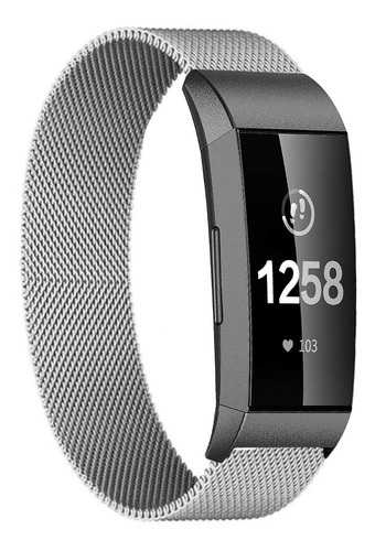 Correa De Malla Premium Para Fitbit Charge 3