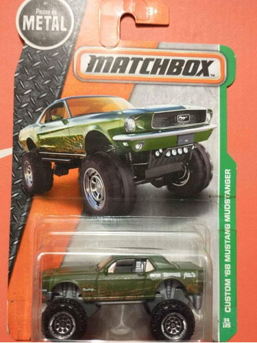 Custom Mustang 1968 Mudstanger Matchbox 