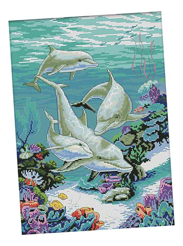 Kits De De Delfines Dimensiones 11ct Diy