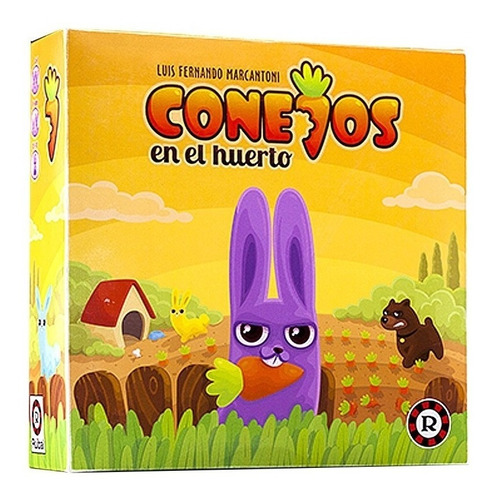 Conejos En El Huerto Juego De Mesa Ruibal Original