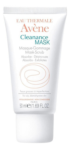 Mascarilla Facial Exfoliante Cleanance Mask Avène 50ml