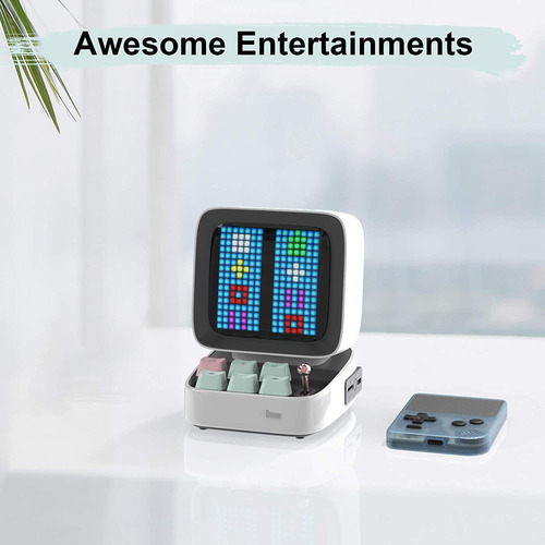 Parlante Portátil Divoom, Con Bluetooth Y Display Led