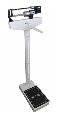 Imagem 1 de 7 de Balança Médica Antropométrica 150kg 110ch Original Welmy