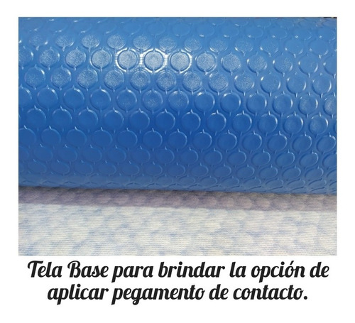 Tapete Tachón Azul Rey 1.00mx5.00m Azul
