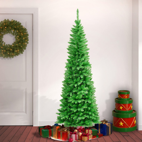 Árbol De Navidad Delgado 2.27 Metros First Traditions Serbal