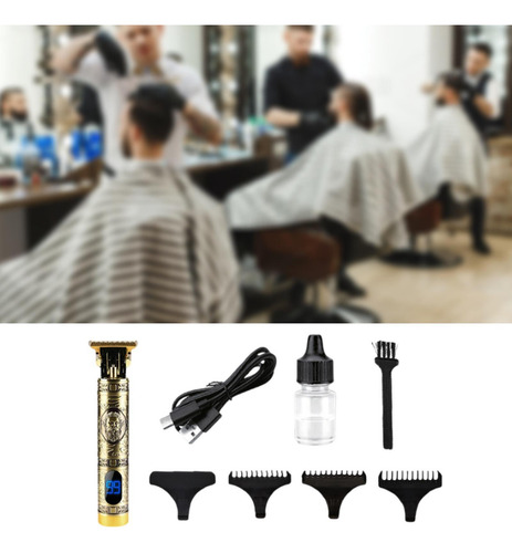 Cabellado De Cabello Con Pantalla Usb Usb Recargable